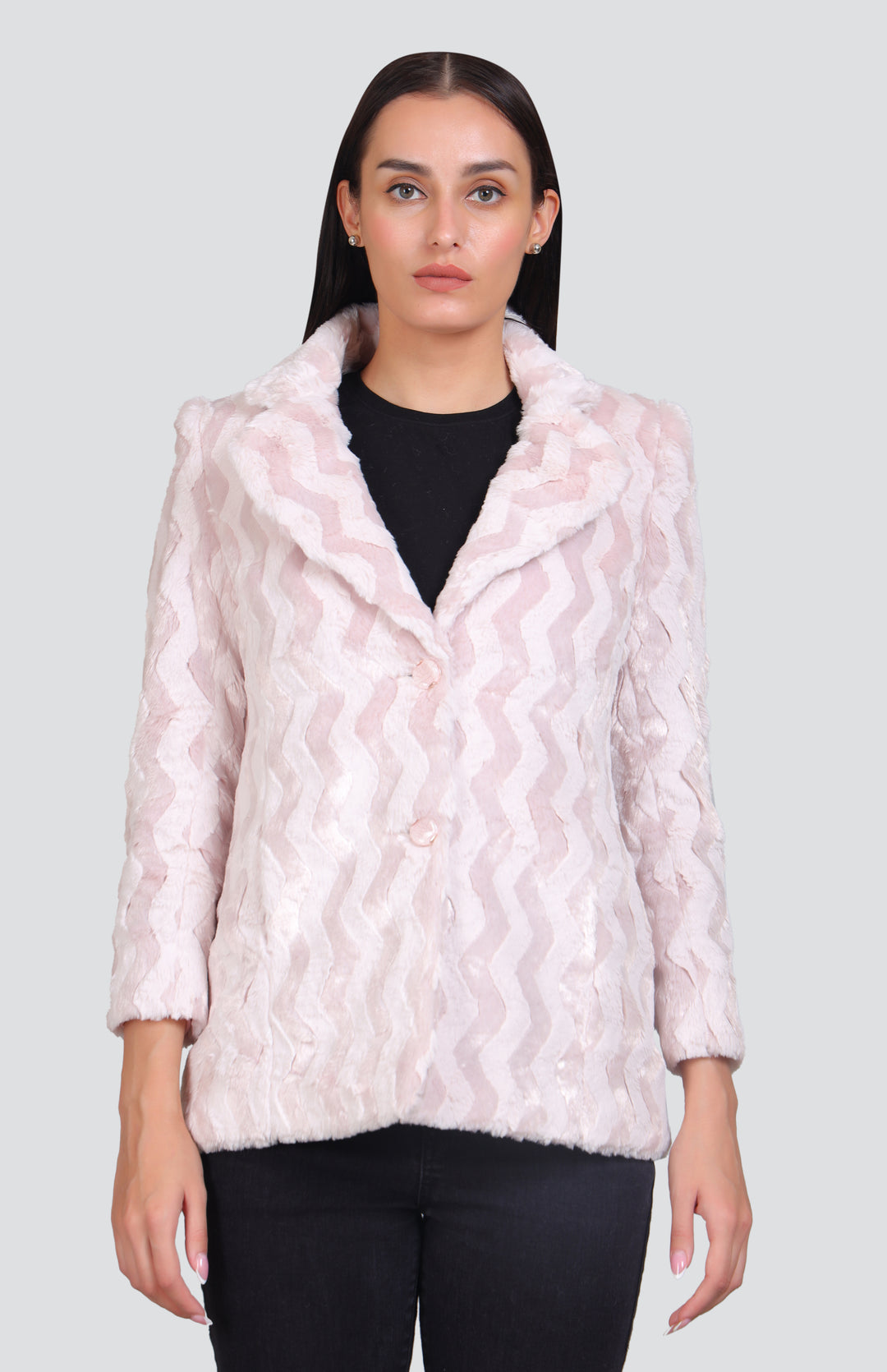 Self Design Ladies Coat