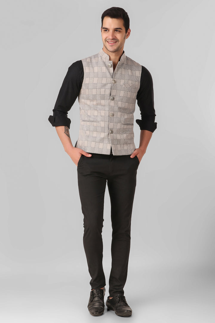 Men Woolen Varsity Jacket