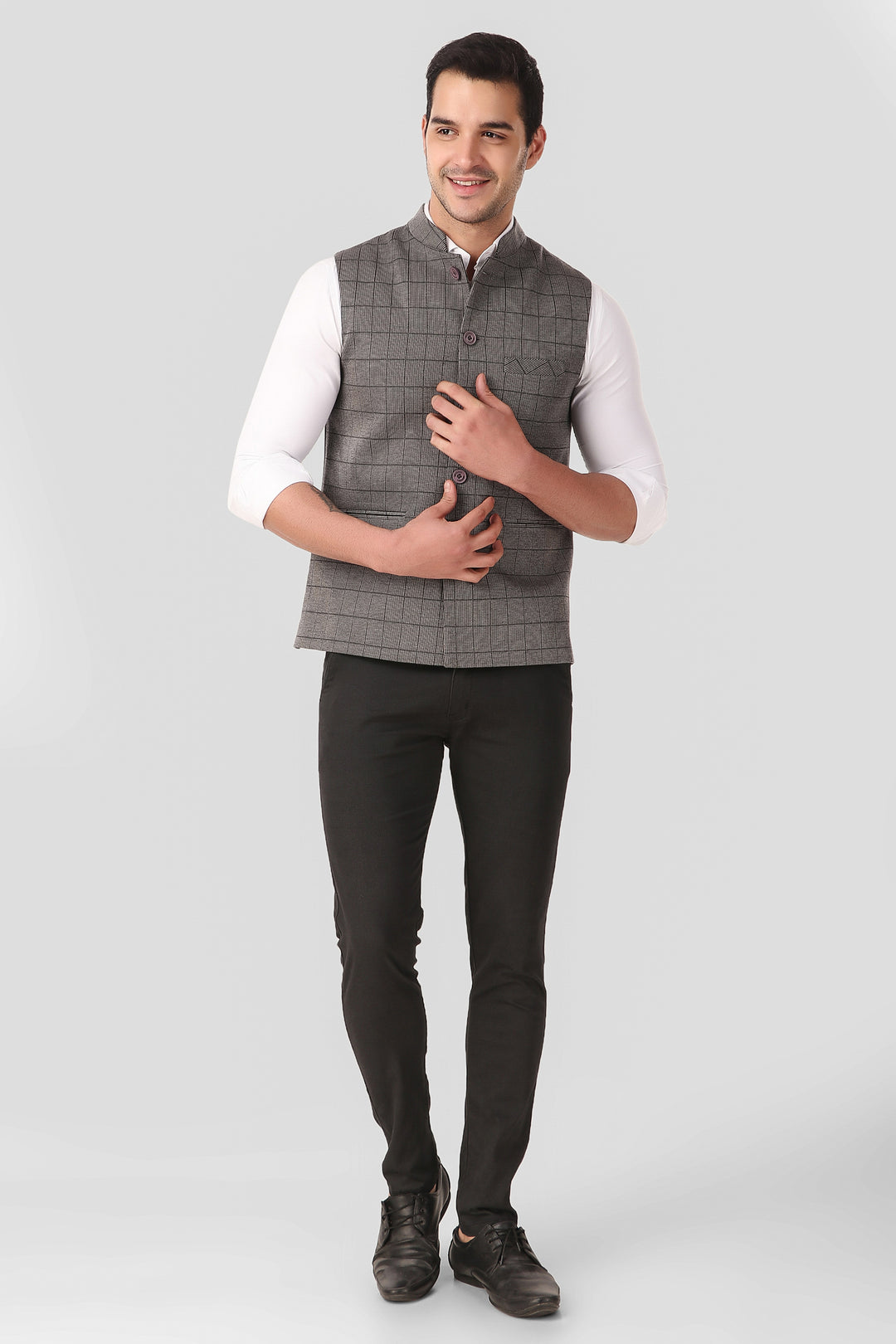 Men Woolen Varsity Jacket