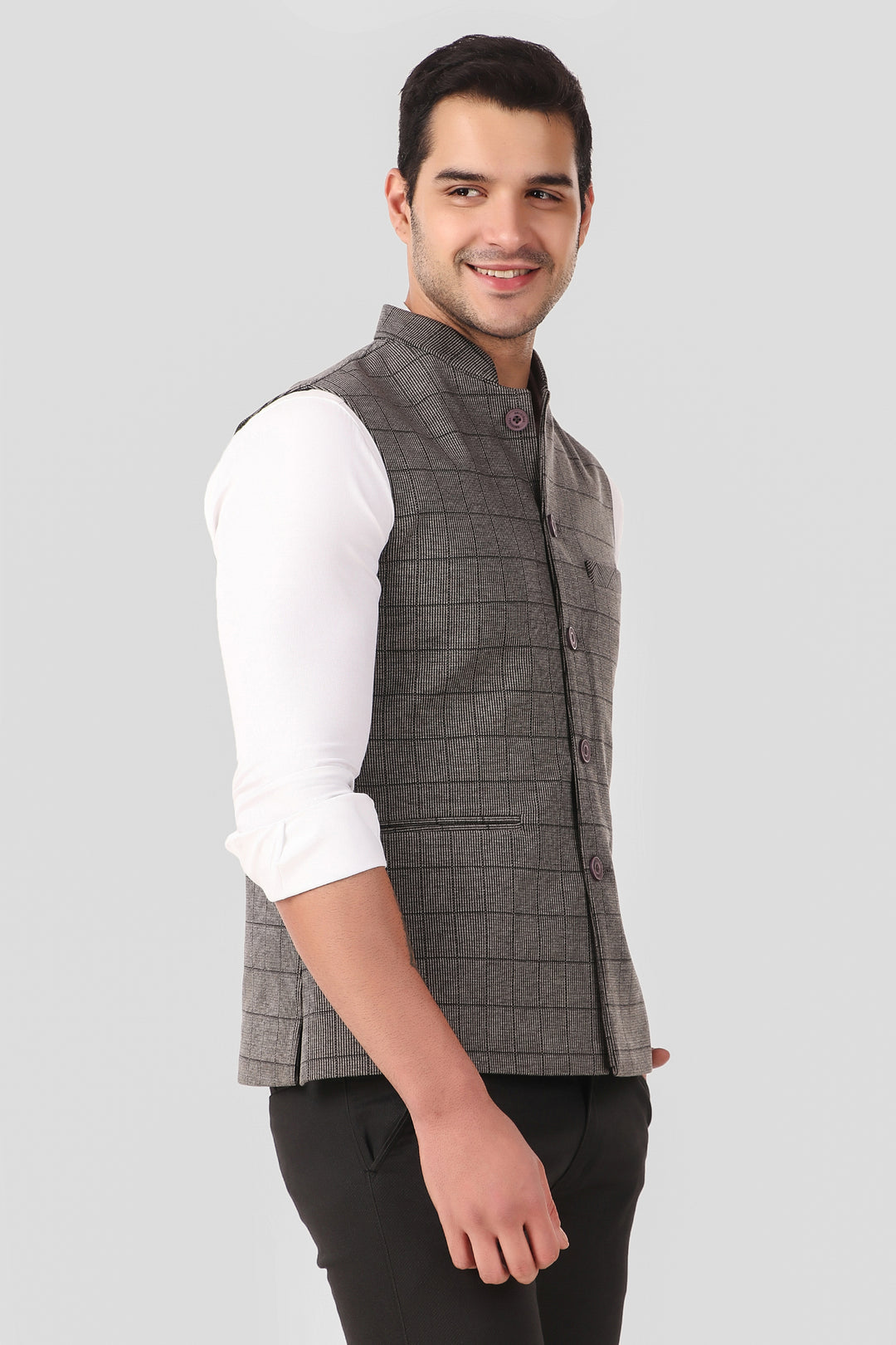 Men Woolen Varsity Jacket